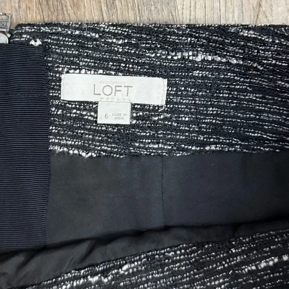 LOFT • Tweed A-Line Mini Skirt - Picture 6 of 10